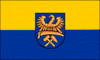 Grafika flagi Górny Śląsk (prowincja pruska)