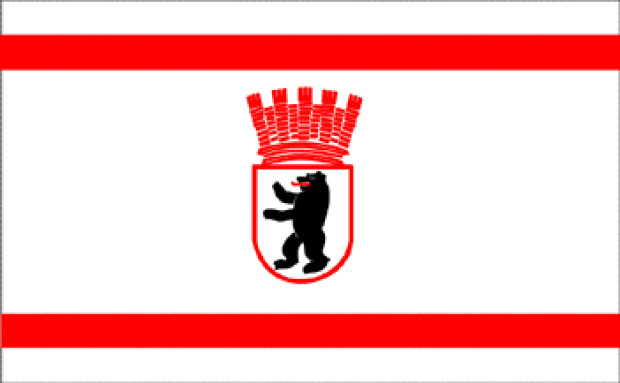 Flaga Berlin Wschodni (Ostberlin)