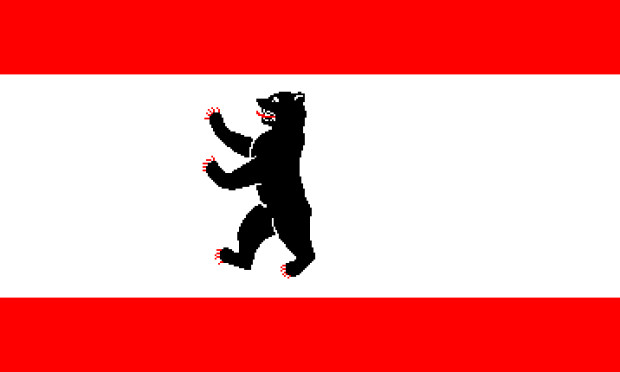 Flaga Berlin Zachodni (West Berlin)