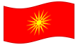 Animowana flaga Macedonia (1992-1995)