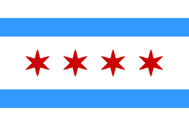 Flaga Chicago