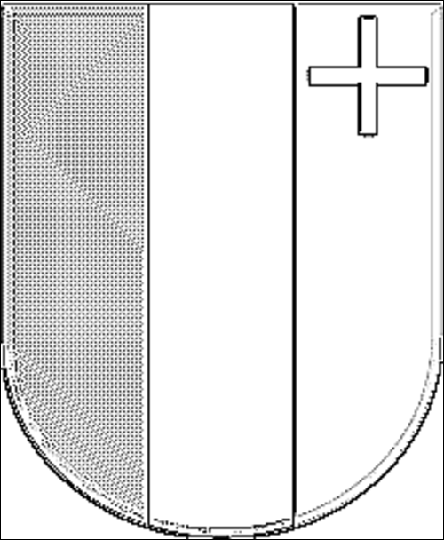 Kontur flagi do kolorowania: Neuchâtel / Neuchatel