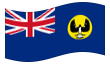 Animowana flaga South Australia (Australia Południowa)