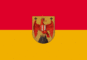 Grafika flagi Burgenland (flaga służbowa)