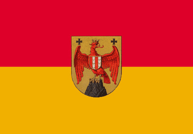 Flaga Burgenland (flaga służbowa)