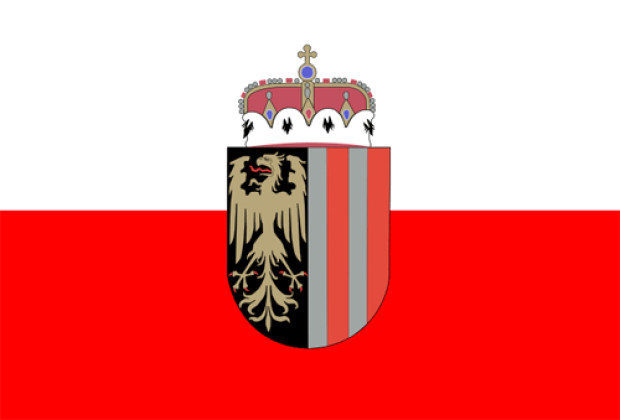 Flaga Górna Austria (flaga służbowa), Flaga Górna Austria (flaga służbowa)