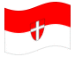 Animowana flaga Wiedeń (flaga służbowa)
