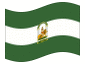 Animowana flaga Andaluzja