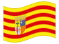 Animowana flaga Aragon