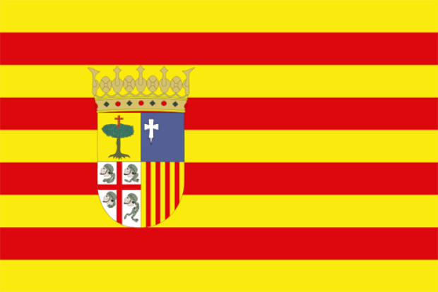 Flaga Aragon, Flaga Aragon