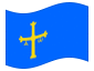 Animowana flaga Asturia