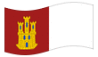 Animowana flaga Kastylia-La Mancha