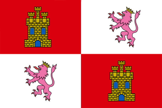 Flaga Kastylia-León, Flaga Kastylia-León