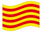 Animowana flaga Katalonia