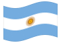 Animowana flaga Argentyna