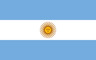 Grafika flagi Argentyna