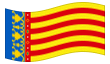 Animowana flaga Walencja