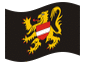 Animowana flaga Brabancja Flamandzka