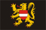 Grafika flagi Brabancja Flamandzka