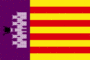 Grafika flagi Majorka