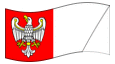 Animowana flaga Wielkopolska (Greater Poland)