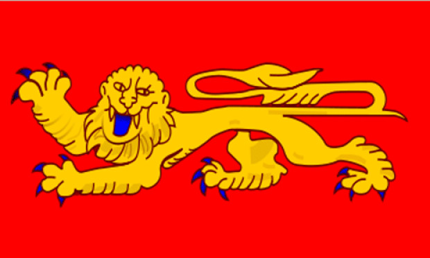 Flaga Aquitaine (Akwitania)