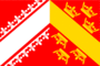 Grafika flagi Alzacja (Alsace)