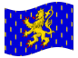 Animowana flaga Franche-Comté