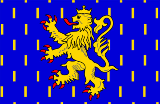 Flaga Franche-Comté, Flaga Franche-Comté