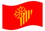 Animowana flaga Langwedocja-Roussillon