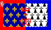 Grafika flagi Kraje Loary
