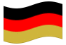 Animowana flaga Niemcy (czarno-czerwono-złote)