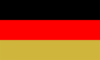 Grafika flagi Niemcy (czarno-czerwono-złote)