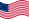 Falująca Betsy Ross (USA 1777-1795) flaga statyczna