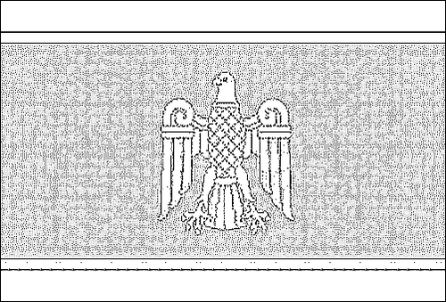 Kontur flagi do kolorowania: Czerniowce