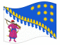Animowana flaga Dniepropietrowsk