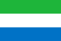 Grafika flagi Sierra Leone
