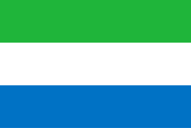Flaga Sierra Leone, Flaga Sierra Leone