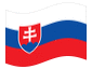 Animowana flaga Słowacja