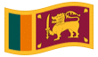 Animowana flaga Sri Lanka