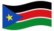 Animowana flaga Sudan Południowy