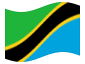 Animowana flaga Tanzania