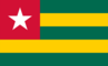 Grafika flagi Togo