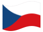 Animowana flaga Republika Czeska
