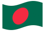 Animowana flaga Bangladesz