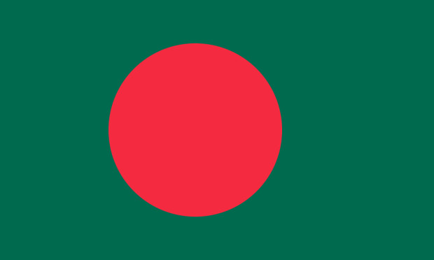 Flaga Bangladesz, Flaga Bangladesz