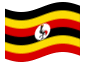 Animowana flaga Uganda