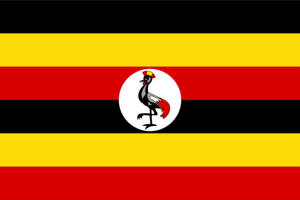 Flaga Uganda