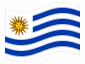 Animowana flaga Urugwaj