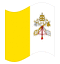Animowana flaga Watykan / Państwo Watykańskie